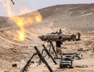 Βίντεο από την επίθεση του συριακού Στρατού κατά του ISIS ανατολικά της Παλμύρας